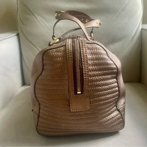 Juicy Couture Copper Leather Handbag - Picture 5 of 12